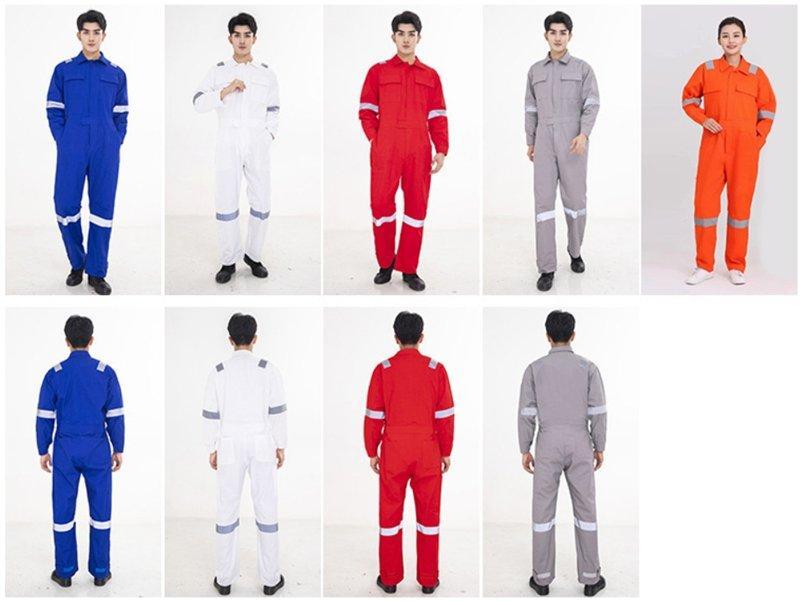 Костюм рабочий с длинным рукавом и светоотражающими полосами (арт. 25-5083434)