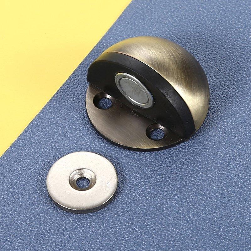 Упор дверной магнитный из нержавеющей стали с клеем (арт. 25-5083446)