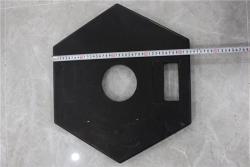 Столбик пластиковый дорожный с черным основанием (арт. 25-5083478)