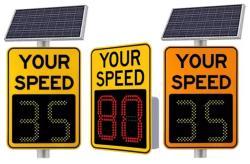 Знак дорожный светодиодный радарный с солнечной батареей (арт. 25-5083498)