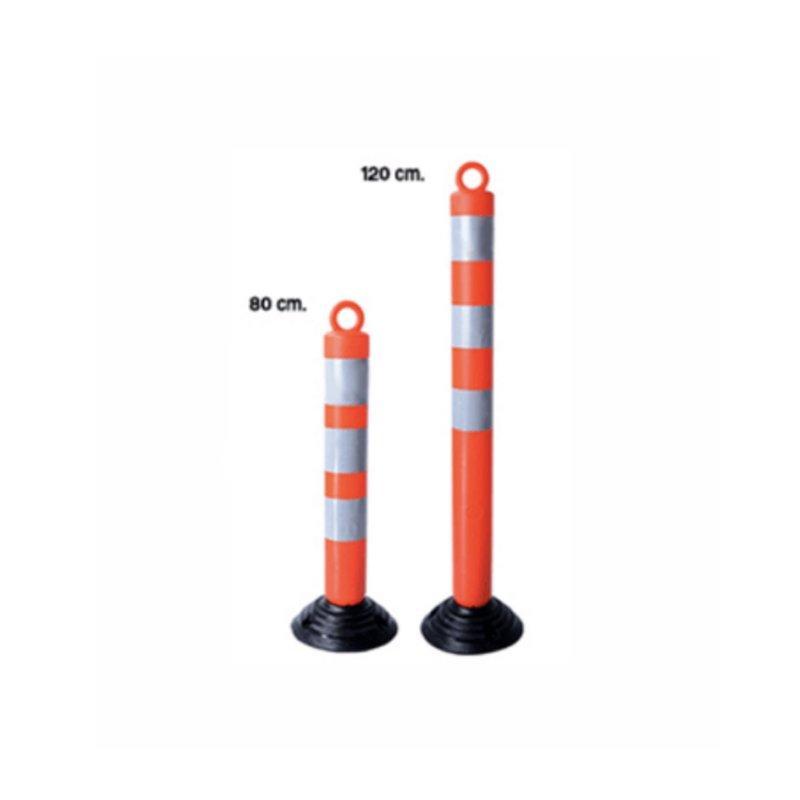 Столбики сигнальные пластиковые PE 50/80/120 см (арт. 25-5083504)