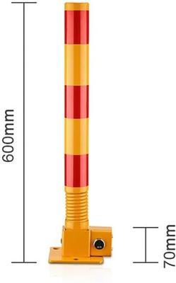 Столбик парковочный складной с ручным замком для автостоянки (арт. 25-5083543)