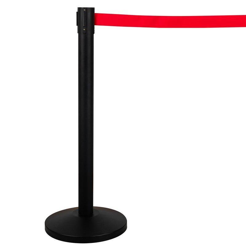 Барьер ленточный выдвижной стальной для контроля толпы (арт. 25-5083576)