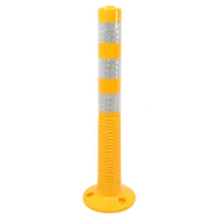Столбик гибкий дорожный пластиковый 75см желтый (арт. 25-5083594)