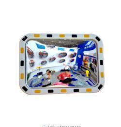 Зеркало дорожное прямоугольное акриловое выпуклое (арт. 25-5083607)