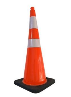 Конус дорожный ПВХ мягкий 36 дюймов для безопасности (арт. 25-5083613)