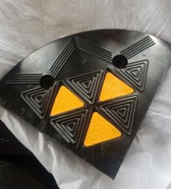 Пандус резиновый усиленный грузоподъемность 20000 фунтов (арт. 25-5083633)