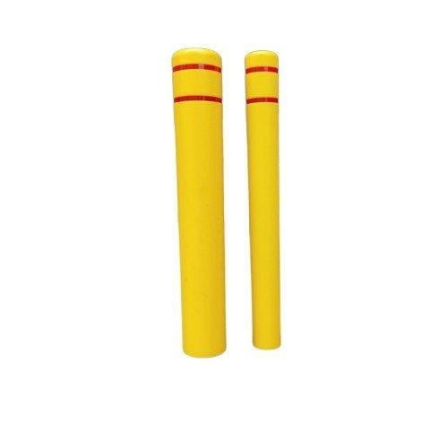 Боллард пластиковый уличный жёлтый UV-стойкий 4 и 6 дюймов (арт. 25-5083636)