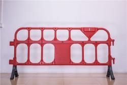 Барьер дорожный пластиковый временный красно-белый (арт. 25-5083638)