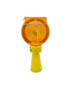 Светодиодный сигнальный фонарь на солнечной батарее для конусов (арт. 25-5083642)
