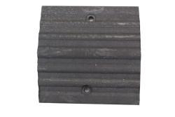 Лежачий полицейский пластиковый желто-черный 250x250x45 мм (арт. 25-5083648)