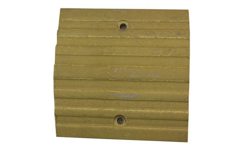 Лежачий полицейский пластиковый желто-черный 250x250x45 мм (арт. 25-5083648)