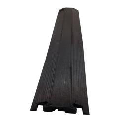 Протектор кабельный резиновый черный одноканальный (арт. 25-5083655)