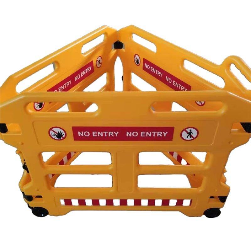 Барьер складной пластиковый переносной для улицы (арт. 25-5083677)