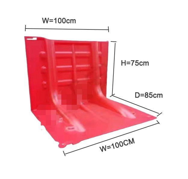 Барьер защитный от наводнений пластиковый мобильный (арт. 25-5083679)
