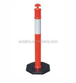 Столбик дорожный гибкий пластиковый предупреждающий T-Top (арт. 25-5083690)