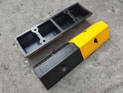 Ограничители колес резиновые 500мм с 4 отверстиями (арт. 25-5083704)