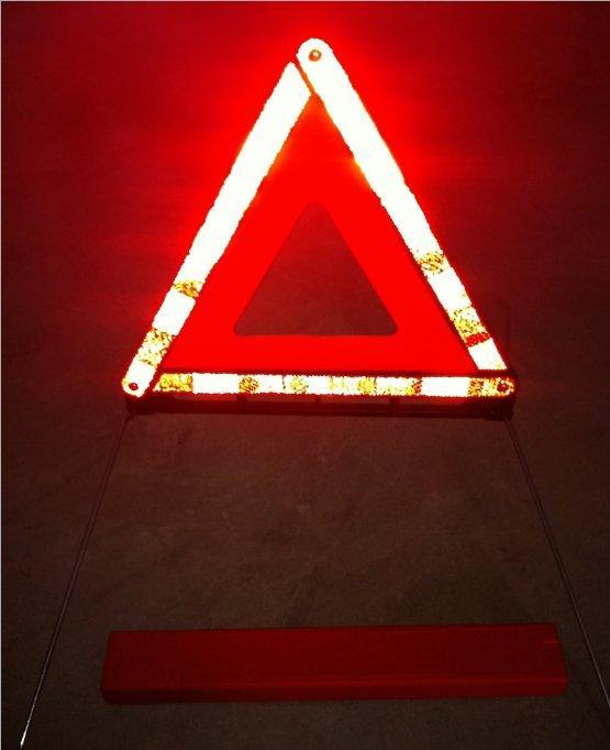 Знак аварийной остановки складной автомобильный светоотражающий (арт. 25-5083713)