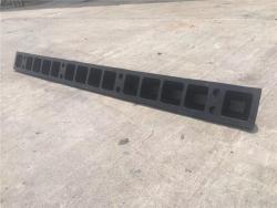 Упор колесный резиновый с жёлтым отражателем 1650 мм (арт. 25-5083717)