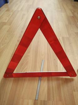 Знак предупреждающий дорожный треугольник для авто (арт. 25-5083718)