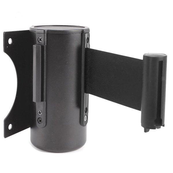 Барьер настенный стальной с выдвижной лентой для контроля толпы (арт. 25-5083728)