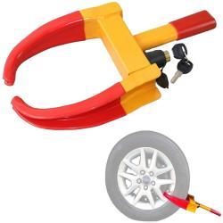 Замок противоугонный колесный с медным цилиндром (арт. 25-5083735)