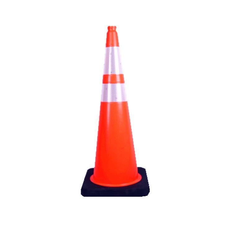 Конус дорожный гибкий ПВХ 90 см 5.5 кг оранжевый (арт. 25-5083741)