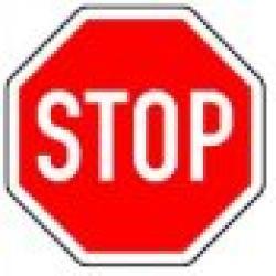 Знак дорожный ручной предупреждающий с арабским текстом (арт. 25-5083772)