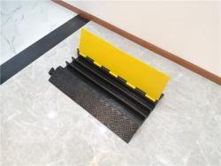 Мостик кабельный резиновый желтый трехканальный (арт. 25-5083780)