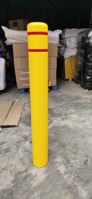 Боллард пластиковый дорожный желтый UV-стойкий 4 и 6 дюймов (арт. 25-5083783)