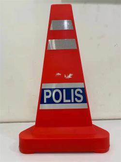 Конус дорожный треугольный ПВХ малайзийский стиль 70 см (арт. 25-5083791)