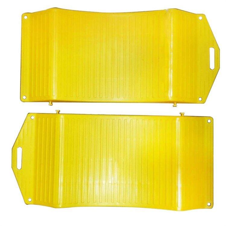 Коврик парковочный изогнутый противоскользящий для шин HDPE (арт. 25-5083793)