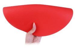 Конусы тренировочные резиновые плоские нескользящие 19 см (арт. 25-5083810)