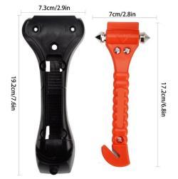 Молоток аварийный автомобильный с резаком и карбидным наконечником (арт. 25-5083812)