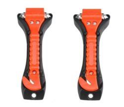 Молоток аварийный автомобильный с резаком и карбидным наконечником (арт. 25-5083812)