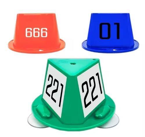 Топпер магнитный конусный с номером и присоской для авто (арт. 25-5083825)