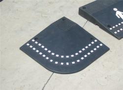 Лежачий полицейский резиновый черный дорожный (арт. 25-5083836)