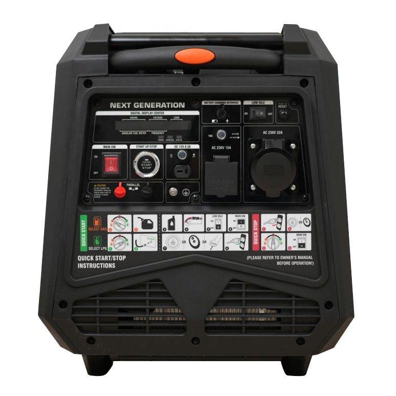 Генератор бензиновый 5KW 220V 3600RPM электрический (арт. 25-5083852)