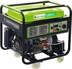 Генератор бензиновый открытый однофазный 5-10 кВт 50 Гц (арт. 25-5084051)