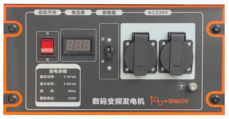 Генератор бензиновый портативный 5.5 кВт RZ6500i (арт. 25-5084256)