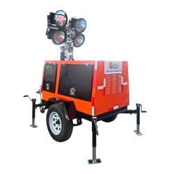 Мобильная световая башня 4*1000W LED 8kW генератор (арт. 25-5084276)