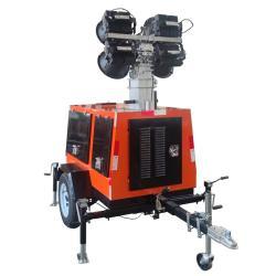 Мобильная световая башня 4*1000W LED 8kW генератор (арт. 25-5084276)