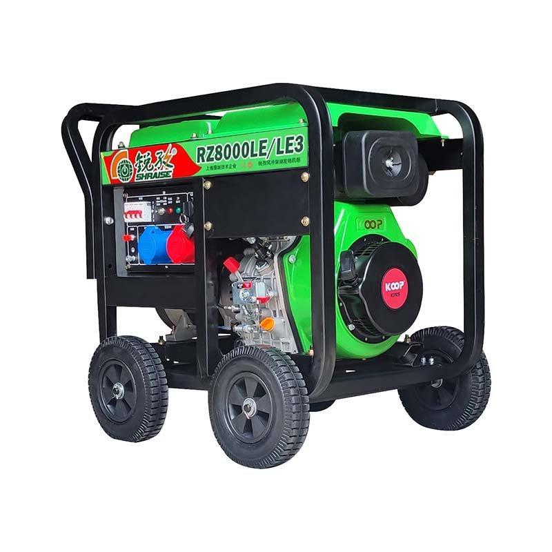 Генератор дизельный открытый 5KW 220V с электростартером (арт. 25-5084289)