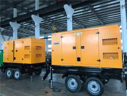 Генератор дизельный 30 кВА 22 кВт бесшумный для Уганды (арт. 25-5084299)