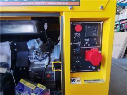 Генератор дизельный бесшумный электрический 15 кВт 110/220В (арт. 25-5084303)