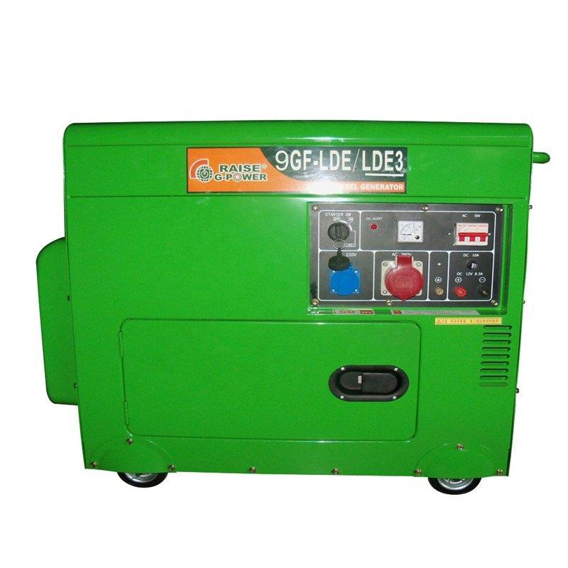 Генератор дизельный портативный бесшумный 9Kva 10kva 9GF (арт. 25-5084316)