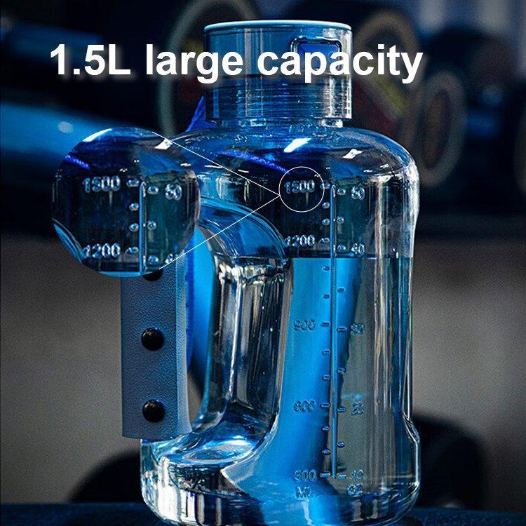 Бутылка для воды водородная 1.5L с технологией SPE PEM (арт. 25-5084826)