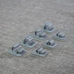 Клипса крепежная для душевого шланга и труб на стену (арт. 25-5084841)