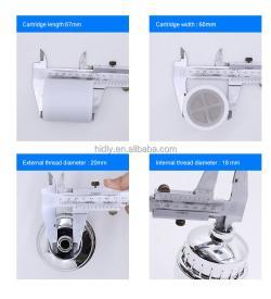 Фильтр для душа ионизирующий с углем и KDF картриджем (арт. 25-5084854)