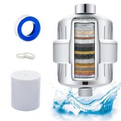 Фильтр для душа многоступенчатый от хлора и металлов (арт. 25-5084856)